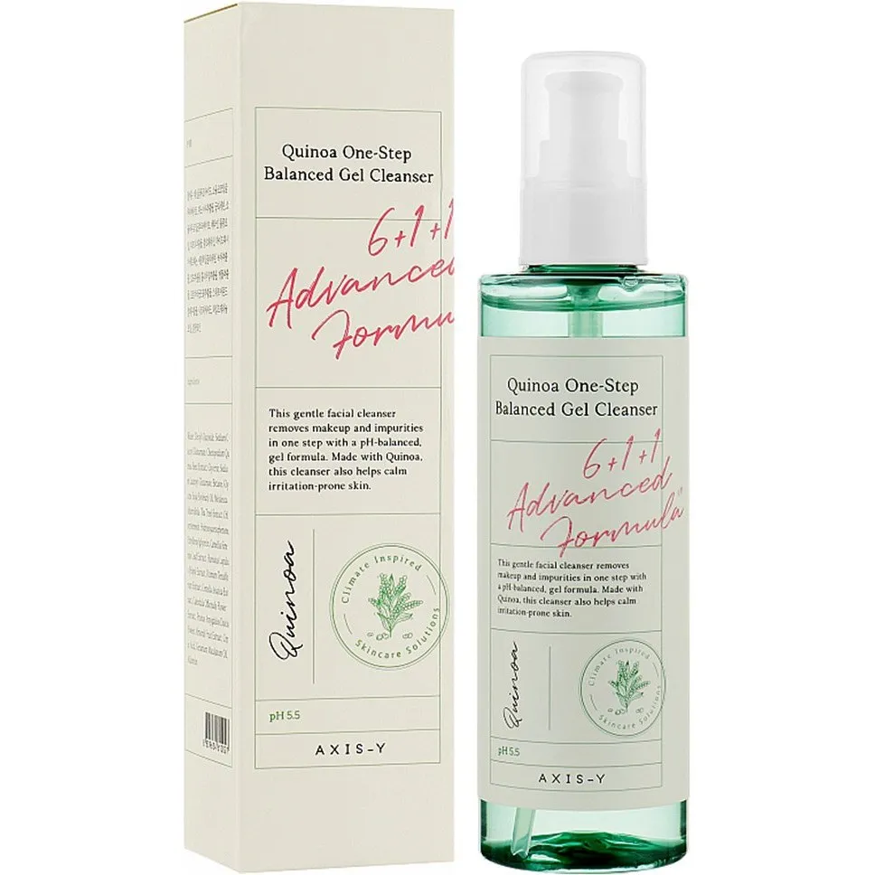 AXIS-Y - ژل شستشو کینوا اکسیس وای حجم 180 میل axis yQuinoa One Step Balanced Gel Cleanser Volume 180ml