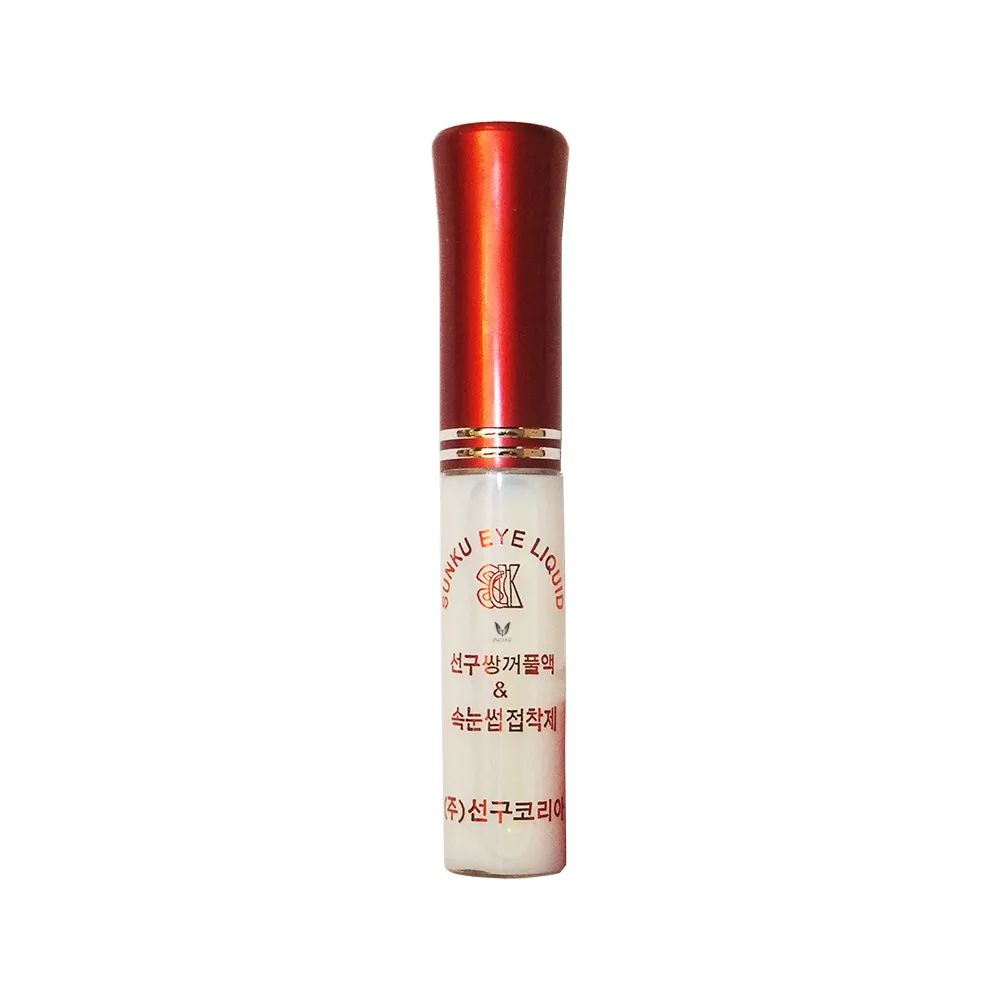 ُSUNKU - چسب موقت کاشت مژه سانکو کره ای اورجینال حجم 5 میل SUNKU EYE LIQUID VOLUME 5ML