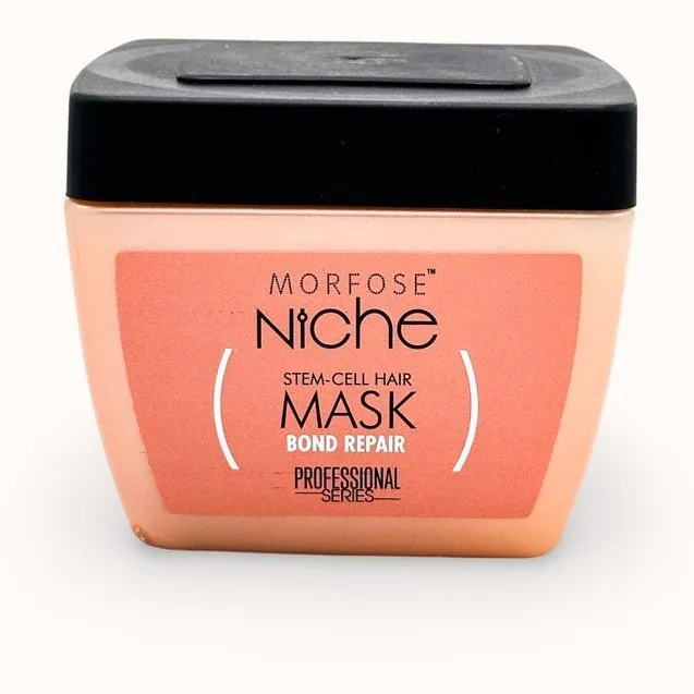 Morfose - ماسک مو ترمیم کننده niche bond repair مورفوس مناسب مو آسیب دیده حجم 500 میل Morfose Niche hair mask Volume 500 ml