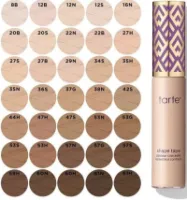 tarte shape tape - کانسیلر تارت فول کاور shape tape مدل ‏20S Light Sand حجم 10میل Tart shape tape contour concealer 20S Light Sand Volume 10ml
