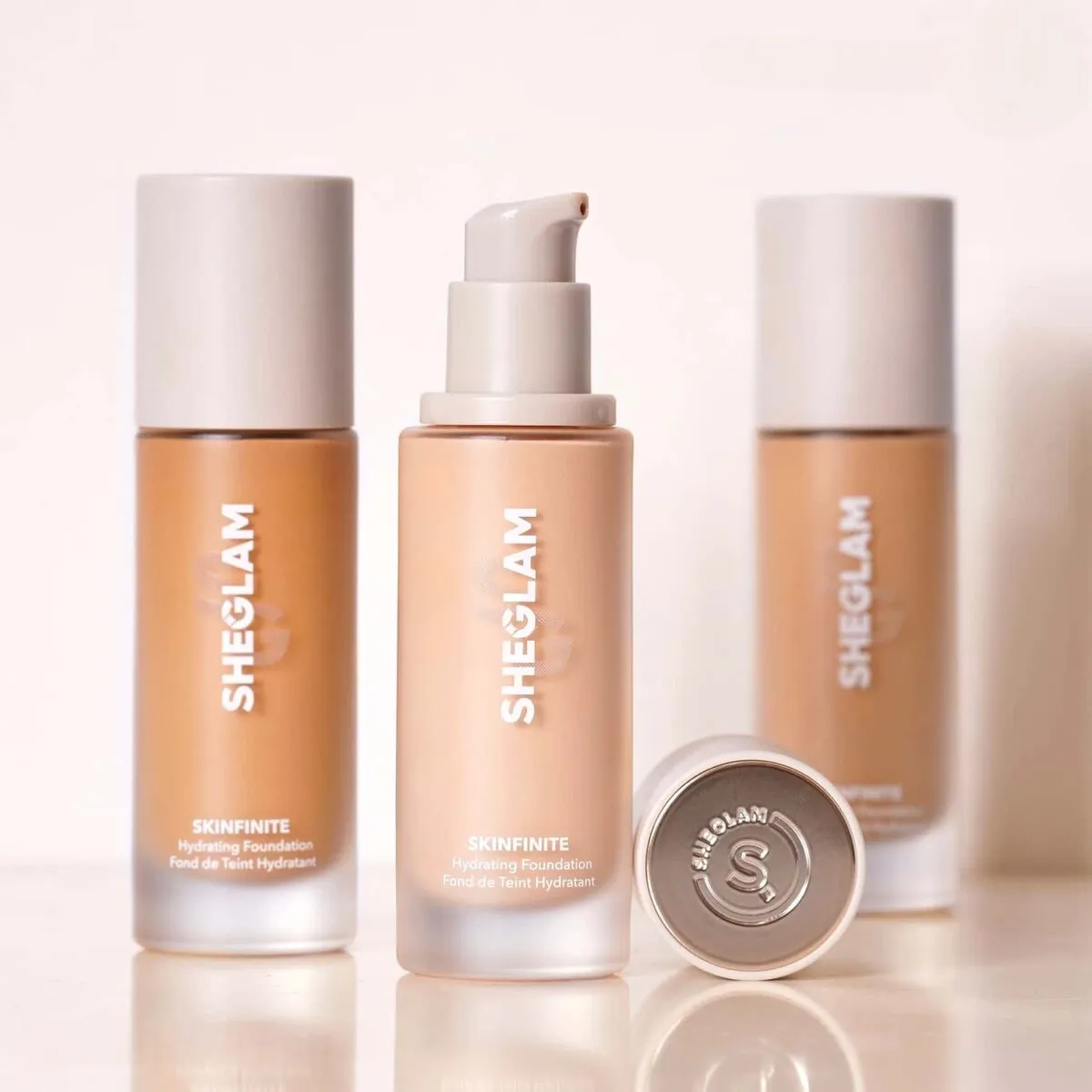 SHEGLAM - کرم پودر پوست خشک هانی وارم 30 میل شیگلم foundation hony 30ml sheglam