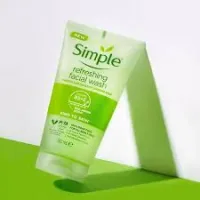 Simple - ژل شستشوی صورت سیمپل مدل Refreshing حجم 150میل Simple Refreshing Facial Wash Gel 150ml Volume 150ml