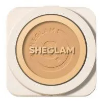SHEGLAM - پنکک فشرده مات فول کاور شیگلم مدل SKIN FOCUS حاوی جوجوبا و کره شی باتر رنگ Nude  SHEGLAM SKIN-FOCUS HIGH COVERAGE POWDER FOUNDATION