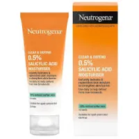 Neutrogena - کرم مرطوب کننده ضد جوش نوتروژینا  Neutrogena Clear Defend Moisturiser