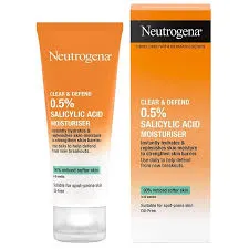 Neutrogena - کرم مرطوب کننده ضد جوش نوتروژینا  Neutrogena Clear Defend Moisturiser