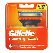 Gillette - تیغ یدک ژیلت مدل Fusion بسته4عددی gillette fusion 5 razor blade