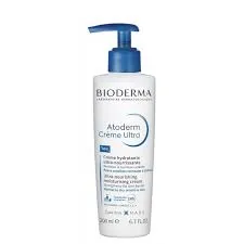 Bioderma - کرم مرطوب کننده بایودرما الترا اتودرم پمپی حجم 200 میلBioderma Atoderm Crème Ultra Volume 200ml