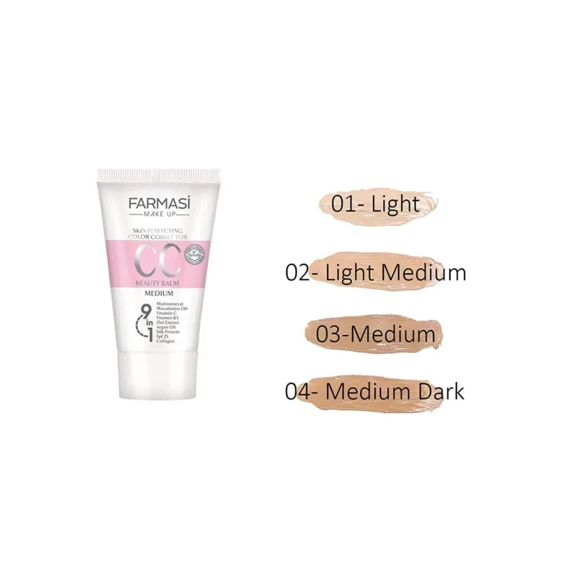 Farmasi - فارماسی سی سی کرم فارماسي شماره 02 حجم 25 میل CC Cream 02 Farmasi Volume 25ml