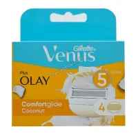 Gillette - تیغ یدک ونوس Olay Plus زنانه ژیلت 4 عددی Gillette Venus & Olay Plus Women’s Razor Blades 4 Pack