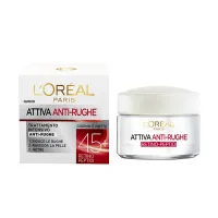 Loreal - آبرسان ضدچروک لورال مدل ATTIVA ANTIRUGHE +45 حجم 50 میلی لیتر loreal Paris Wrinkle Expert 45+ Day Cream