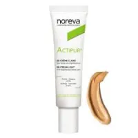 Noreva - کرم پودر رنگی اکتی پور بژ تیره نوروا حجم 30 میل Noreva Anti-Imperfections Cream Golden Tinted Volume 30ml