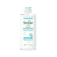 Simple - میسلار واتر پوست خشک و حساس 200 میل سیمپل simple Kind to skine micellar cleansing water