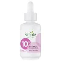 Simple - سرم ضد جوش نیاسینامید 10% و ویتامین B3 سیمپل حجم 30 میل Simple Booster Serum 10% Niacinamide and Vitamin B3 Volume 30ml