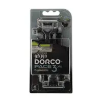DORCO - خودتراش 3 لبه دورکو 6 عدد Dorco Pace 3 - Three Razor Blade Shaving 6pcs