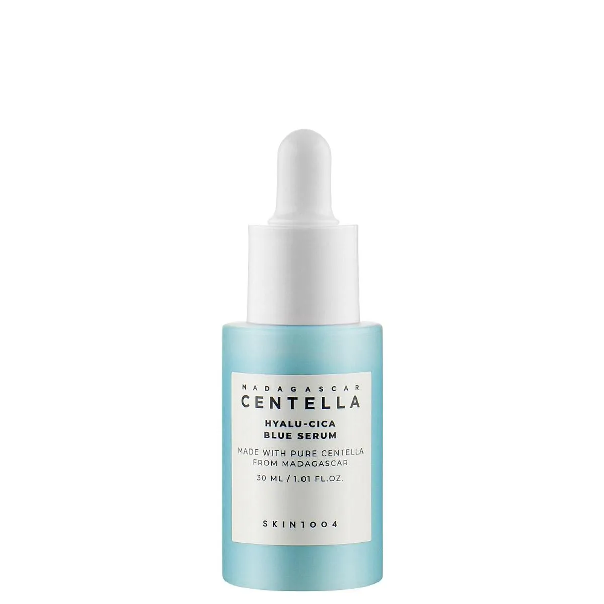 CENTELLA - سرم آبرسان و تسکین دهنده هیالورونیک اسید و سنتلا ماداگاسکار اسکین SKIN1004 Madagascar Centella Hyalu-Cica Blue Serum 30ml