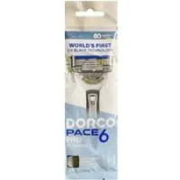 DORCO - خود تراش دورکو 6 لبه مدل Dorco Portable pro بسته 1 عددی DORCO (SXE100-1Р) PACE 6 PRO