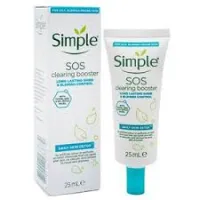 Simple - ژل صورت تیوپی ضد جوش و کنترل‌ کننده چربی sos سیمپل ( Simple sos clearing booster )