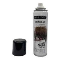 Morfose - اسپری رنگ مو مورفوس رنگ مشکی حجم ۱۵۰ میلی لیتر Morfose black hair spray