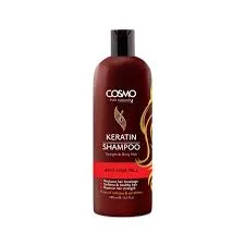 cosmo - شامپو كراتين 480 ميل كازمو KERATIN SHAMPOO 480ML (IMPROVED DESIGN –2023)   (COSMO SERIES)