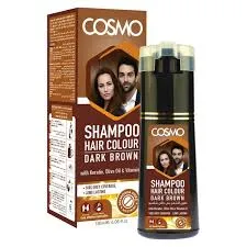 cosmo - cosmo شامپو رنگ مو قهوه اي 180 ميل كازمو cosmo HAIR COLOUR SHAMPOO DARK BROWN 180ML (COSMO SERIES) (M)