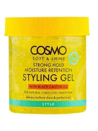cosmo - cosmo ژل حالت دهنده و حفاظت از رطوبت قوي موي فر 450 ميل كازمو Soft&Sine