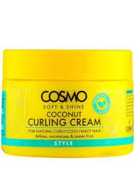 cosmo - cosmo كرم حالت دهنده فر كننده نارگيل 325 ميل كازمو Soft&Shine