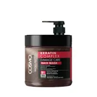 cosmo - ماسک موی کراتین حرفه ای 1000 میل کازمو cosmo KERATIN COMPLEX DAMAGE CARE HAIR MASK