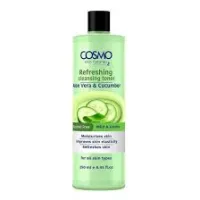 cosmo - تونر پاك كننده صورت آلوورا 250 میل کازمو cosmo ALOE VERA CLEANSING TONER