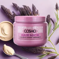 cosmo - cosmo ماسک براق کننده موی رنگ شده 500 میل کازمو cosmo COLOR & SHINE VIBRANCY HAIR MASK