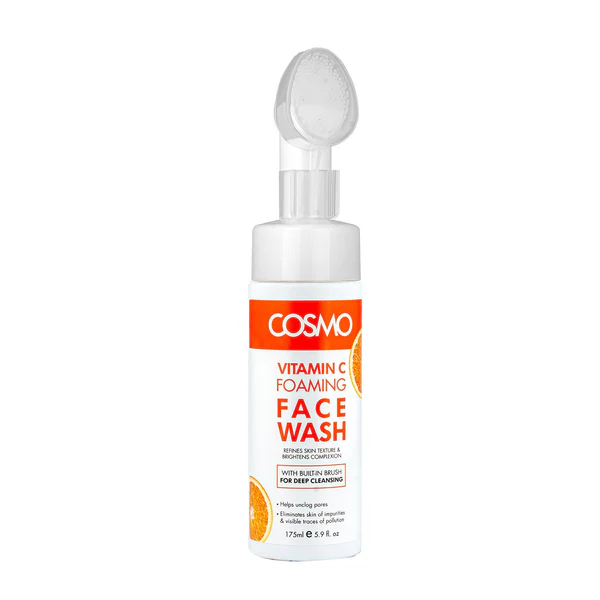 cosmo - فوم شوينده صورت ويتامين C كازمو 175 ميل cosmo VITAMIN C FOAMING FACE WASH