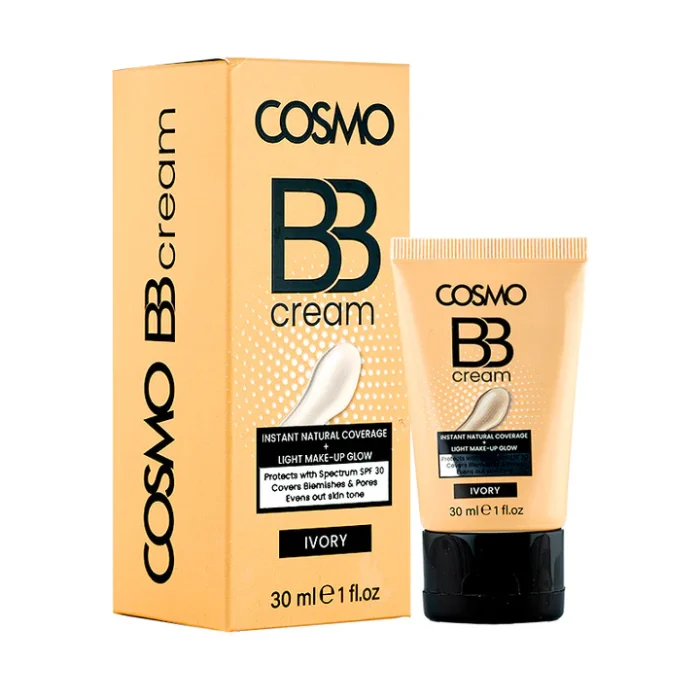 cosmo - كرم بي بي IVORY عاجي 30 ميل كازمو cosmo BB CREAM IVORY