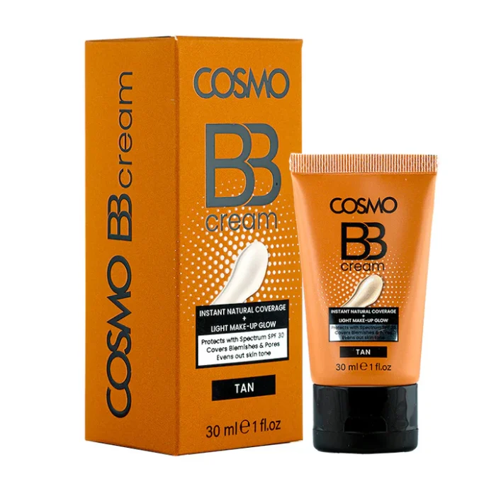 cosmo - كرم بي بي TAN برنزه 30 ميل كازمو cosmo BB CREAM TAN