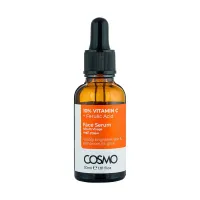 cosmo - سرم صورت ويتامين سي + فلوريك اسيد 30 ميل كازمو cosmo FACE SERUM VITAMIN C + FERULIC ACID