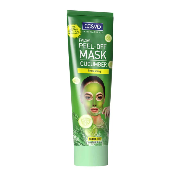 cosmo - ماسك لايه بردار صورت خيار 150 ميل كازمو cosmo FACIAL PEEL-OFF MASK CUCUMBER