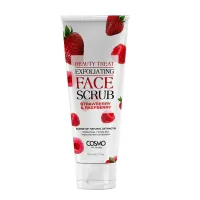 cosmo - اسكراب صورت توت فرنگي و رزبري 170 ميل كازمو cosmo STRAWBERRY & RASPBERRY SCRUB