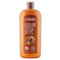 cosmo - لوسيون بدن کاکائویی 99% طبيعي 750 ميل كازمو cosmo RADIANT COCOA BODY LOTION