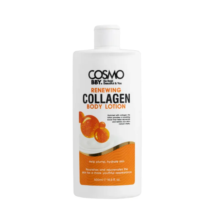 cosmo - لوسيون بدن احیا کننده کلاژن 500 ميل كازمو cosmo BBY RENEWING COLLAGEN BODY LOTION