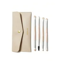 SHEGLAM - ست براش چشم 4عددی دوسر همراه با کیف شیگلم | Sheglam 101 Eye essenials Brush Set whit Bag