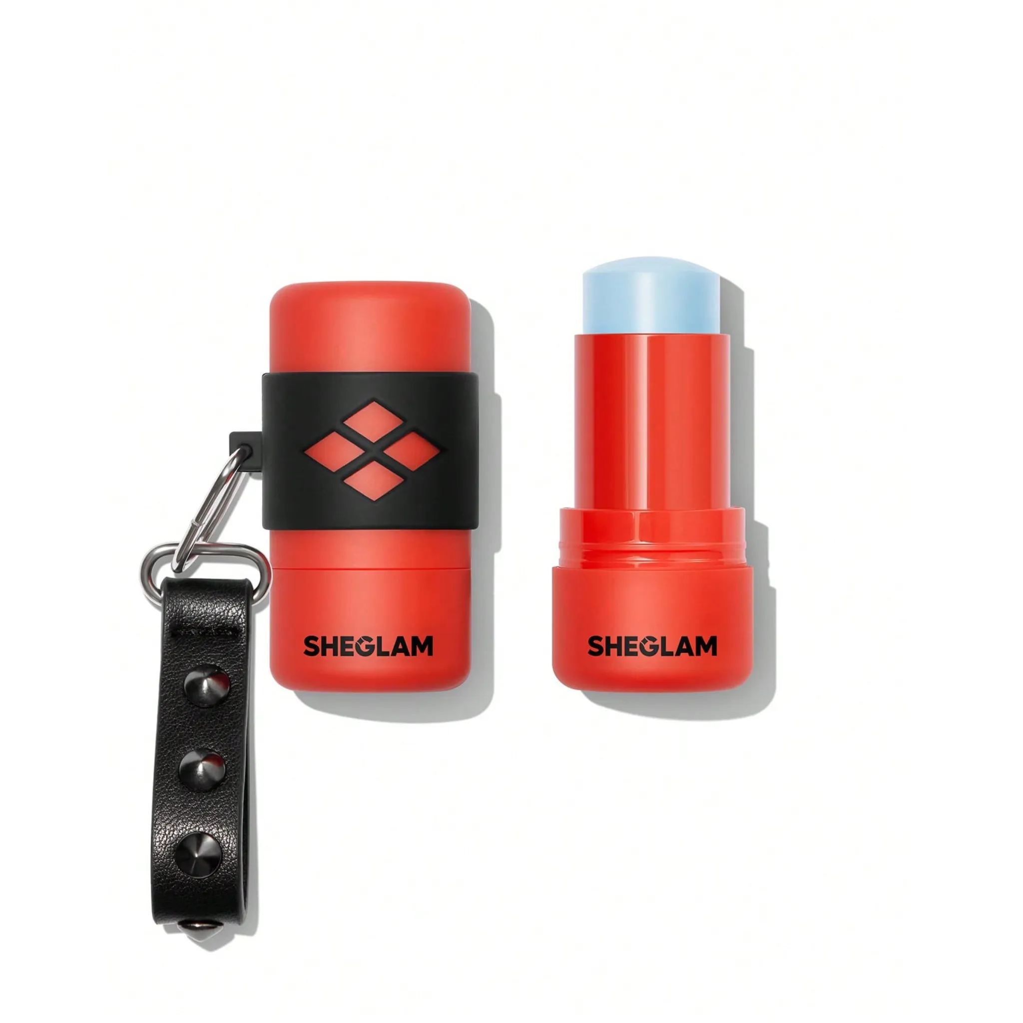 SHEGLAM - رژگونه استیکی هارلی کویین شیگلم (harley quinn blush stick sheglam) رنگ Big swing, pummel