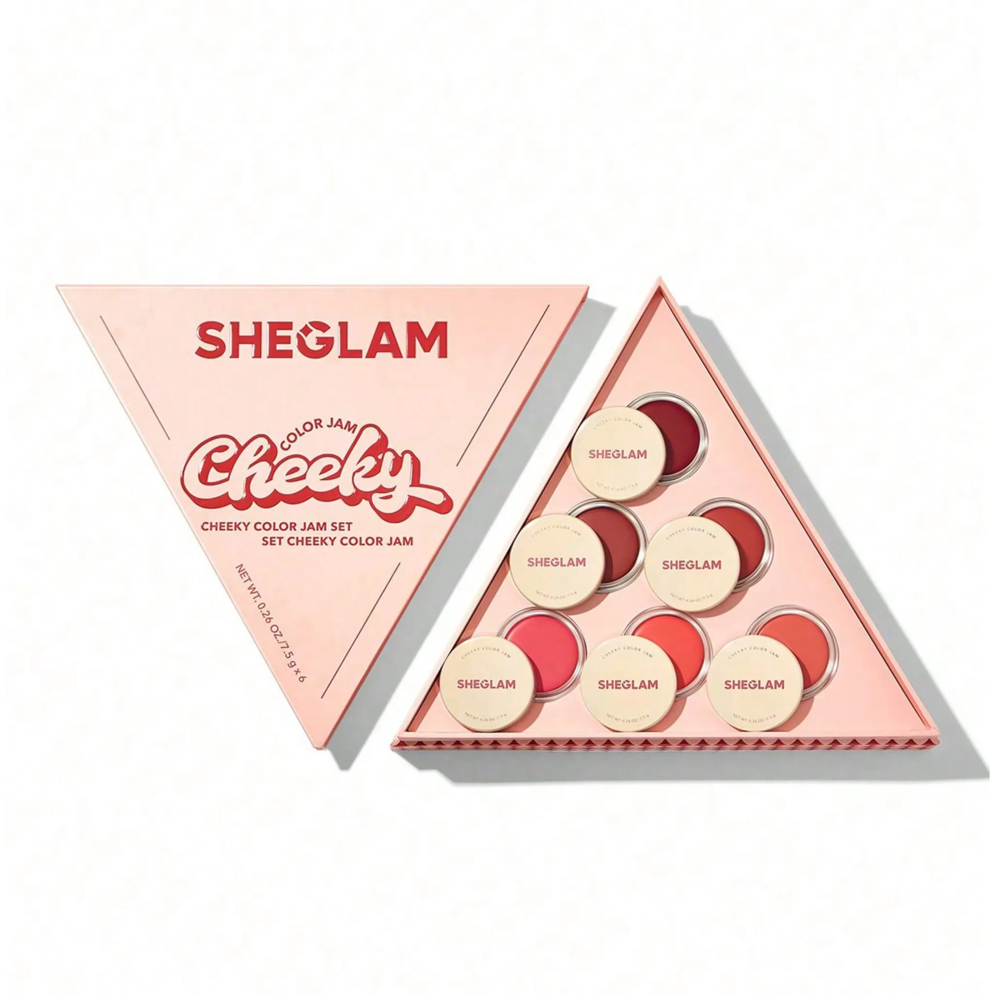 SHEGLAM - پک رژگونه کاسه ای شیگلم (cheeky color jam pack sheglam)