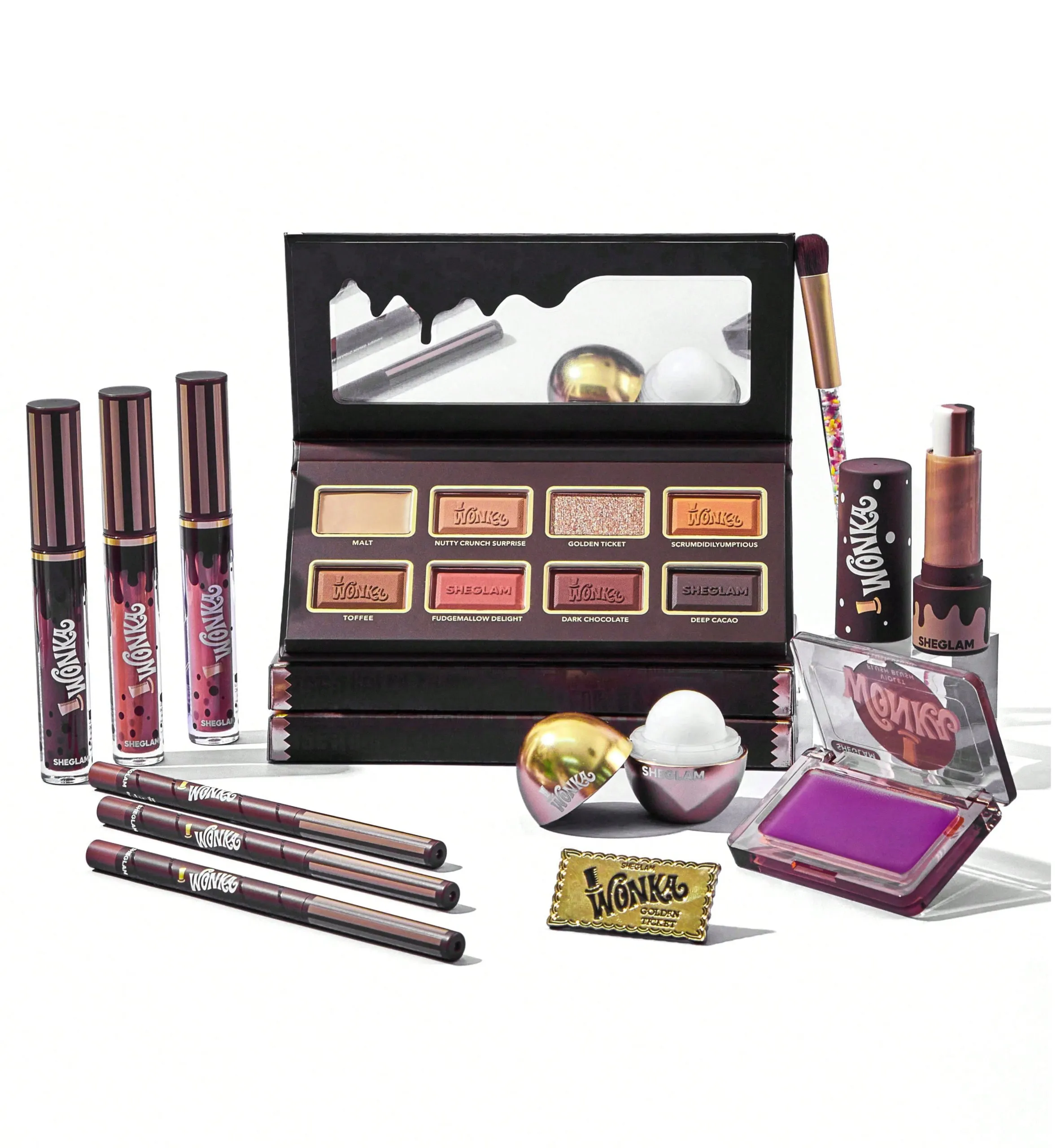 SHEGLAM - پک ویلی ونکا شیگلم (Willy Wonka X Full Collection Set)