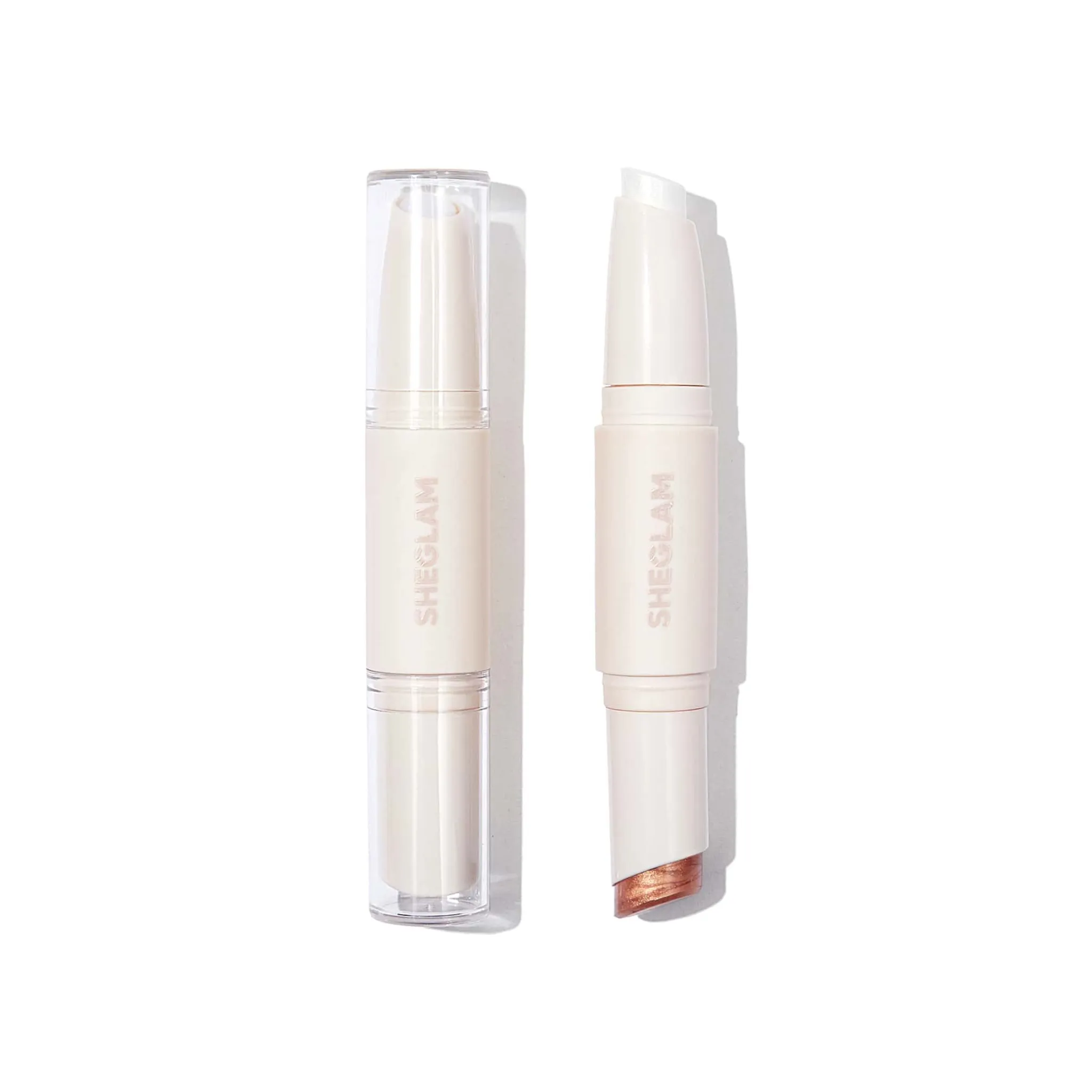 SHEGLAM - کانتور استیکی دوطرفه شیگلم (contour stick double ended sheglam) رنگ	 Nude coca, pearl sand