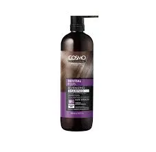 cosmo - شامپو 1000 میل حرفه ایی سالنی کازمو تقویت مو شکننده و نازک شده رتیوال revital plus revitaling shampoo 1000 ml cosmo