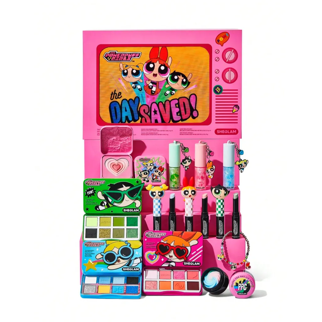 SHEGLAM - پک آرایشی پاور گیرل شیگلم (The powerpuff girls sheglam)