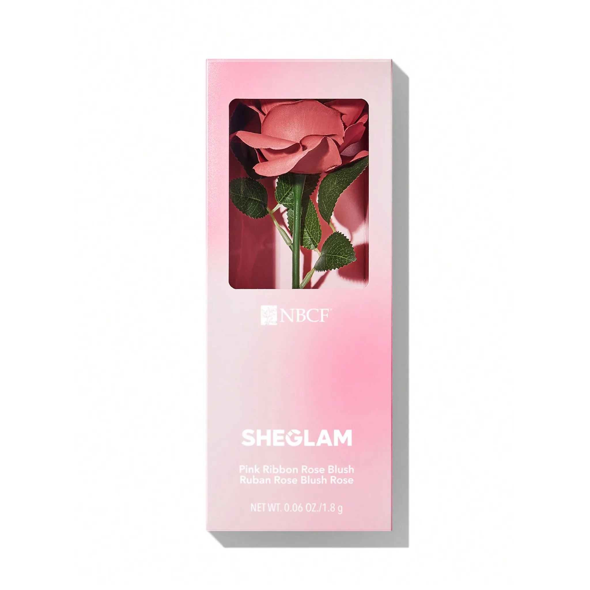 SHEGLAM - رژگونه گل رز شیگلم (pink ribbon rose blush sheglam)