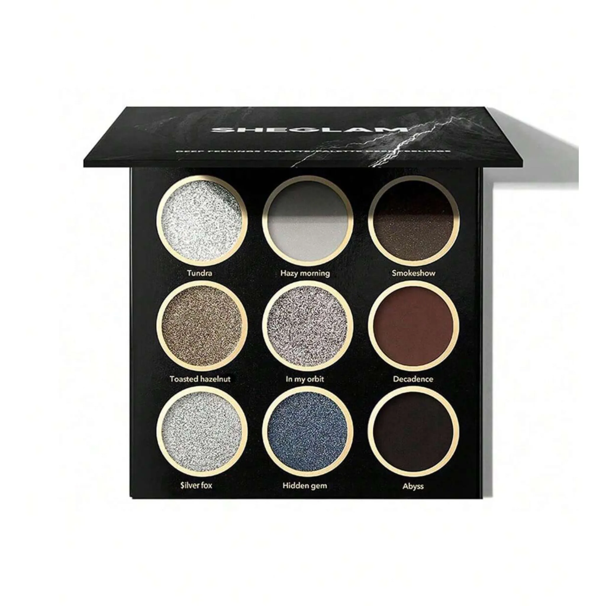 SHEGLAM - سایه گلیتر دیپ فیلینگز شیگلم (Deep feelings palette sheglam)