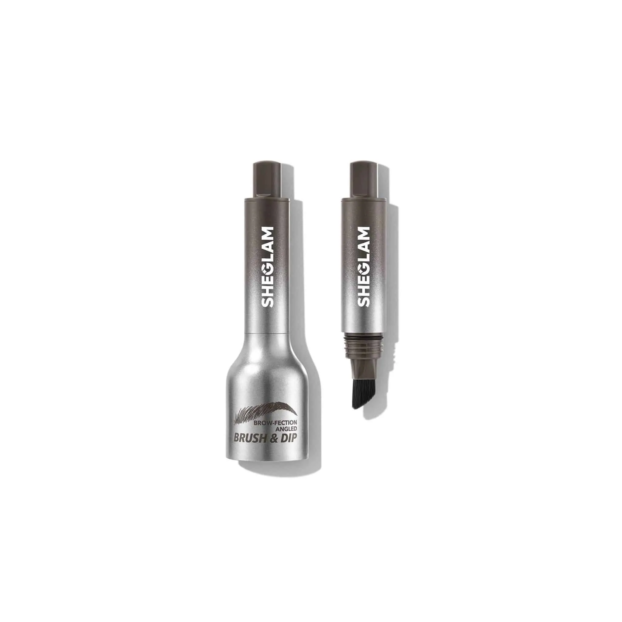 SHEGLAM - هاشور زاویه دار ابرو شیگلم (Brow fraction angled brush & dip sheglam) رنگ	 Espresso, Taupe, Chocolate, Auburn, truffle, charcoal, deep charcoal