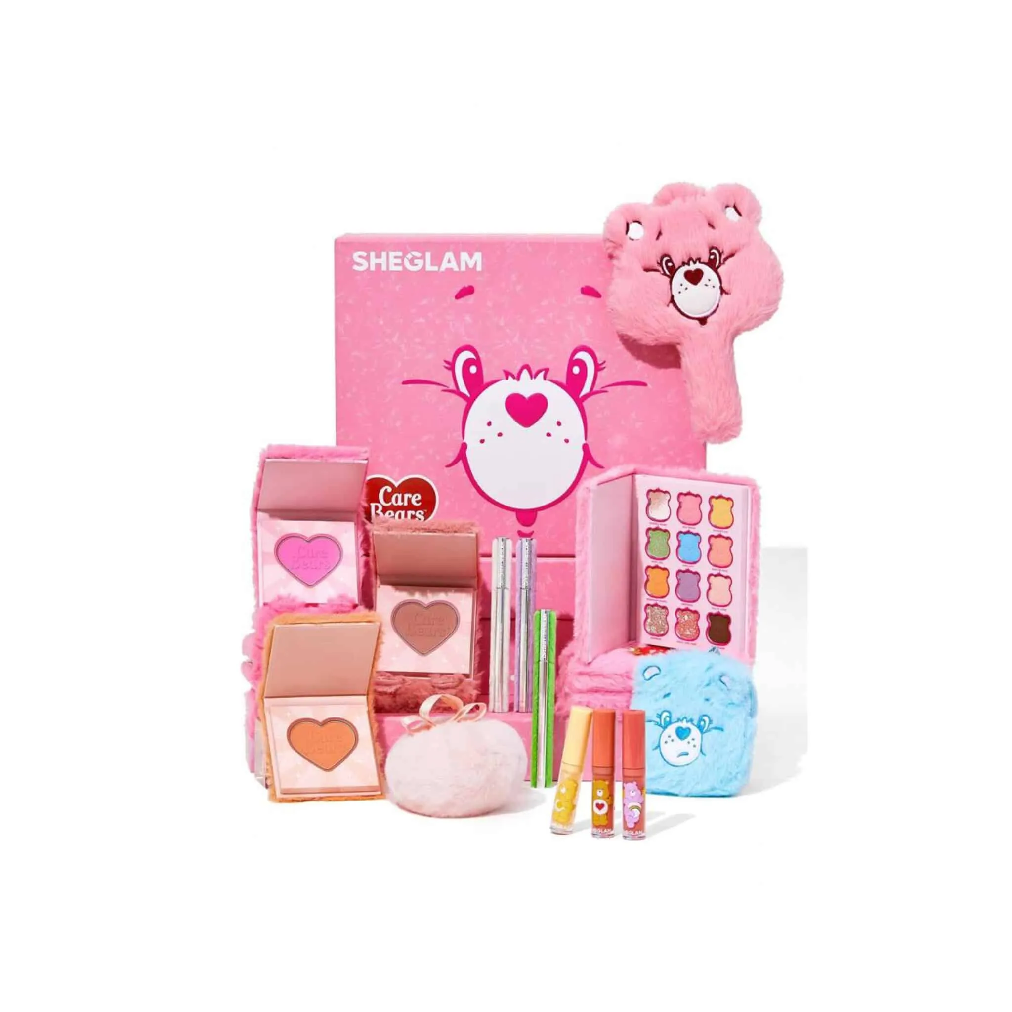 SHEGLAM - پک آرایشی خرسی شیگلم (X Care Bears collection set sheglam)