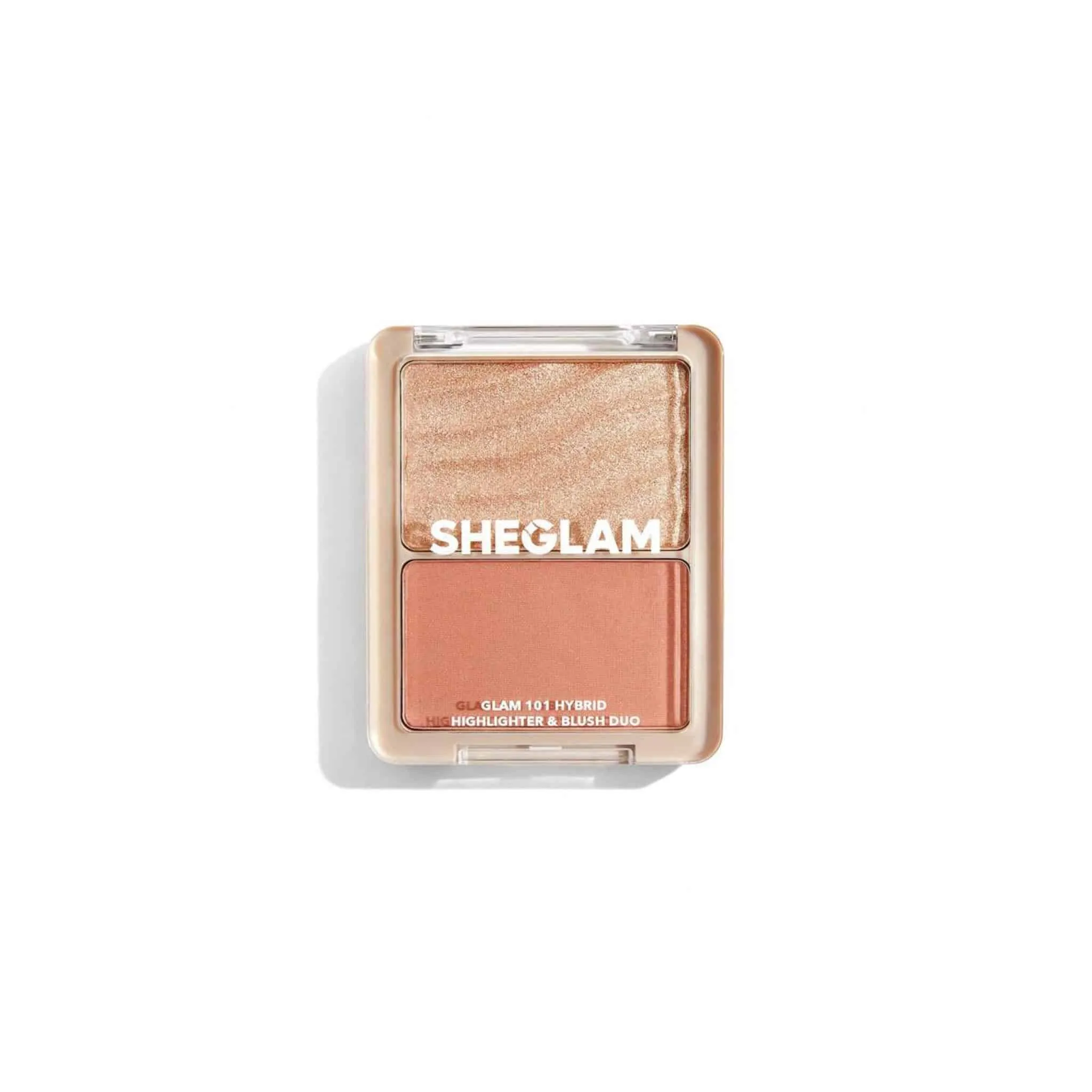 SHEGLAM - هایلایتر و رژگونه پودری شیگلم (Highlighter and blush sheglam) رنگ Seville