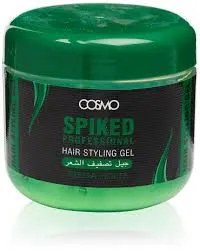 cosmo - ژل حالت دهنده مو مردانه 300 ميل  Mega Hold كازمو cosmo MEGA HOLD  (4) SPIKED PROFESSIONAL HAIR STYLING GEL 300ML